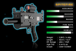 laser tag guns short range
