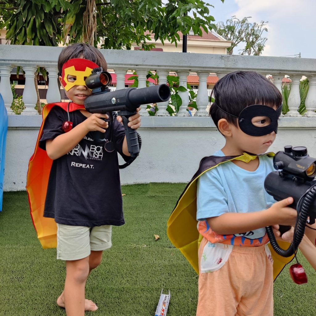 Laser Tag Themed Birthday Party for Kids